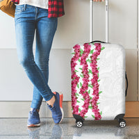 Hawaii Aalii Lei Luggage Cover Aalii Ku Makani
