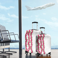Hawaii Aalii Lei Luggage Cover Aalii Ku Makani