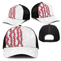 Hawaii Aalii Lei Mesh Trucker Cap Aalii Ku Makani