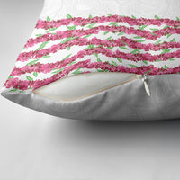 Hawaii Aalii Lei Pillow Cover Aalii Ku Makani