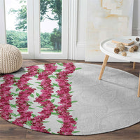 Hawaii Aalii Lei Round Carpet Aalii Ku Makani