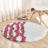 Hawaii Aalii Lei Round Carpet Aalii Ku Makani