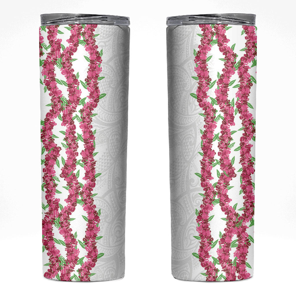 Hawaii Aalii Lei Skinny Tumbler Aalii Ku Makani