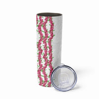 Hawaii Aalii Lei Skinny Tumbler Aalii Ku Makani