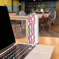 Hawaii Aalii Lei Skinny Tumbler Aalii Ku Makani