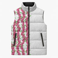 Hawaii Aalii Lei Sleeveless Puffer Jacket Aalii Ku Makani