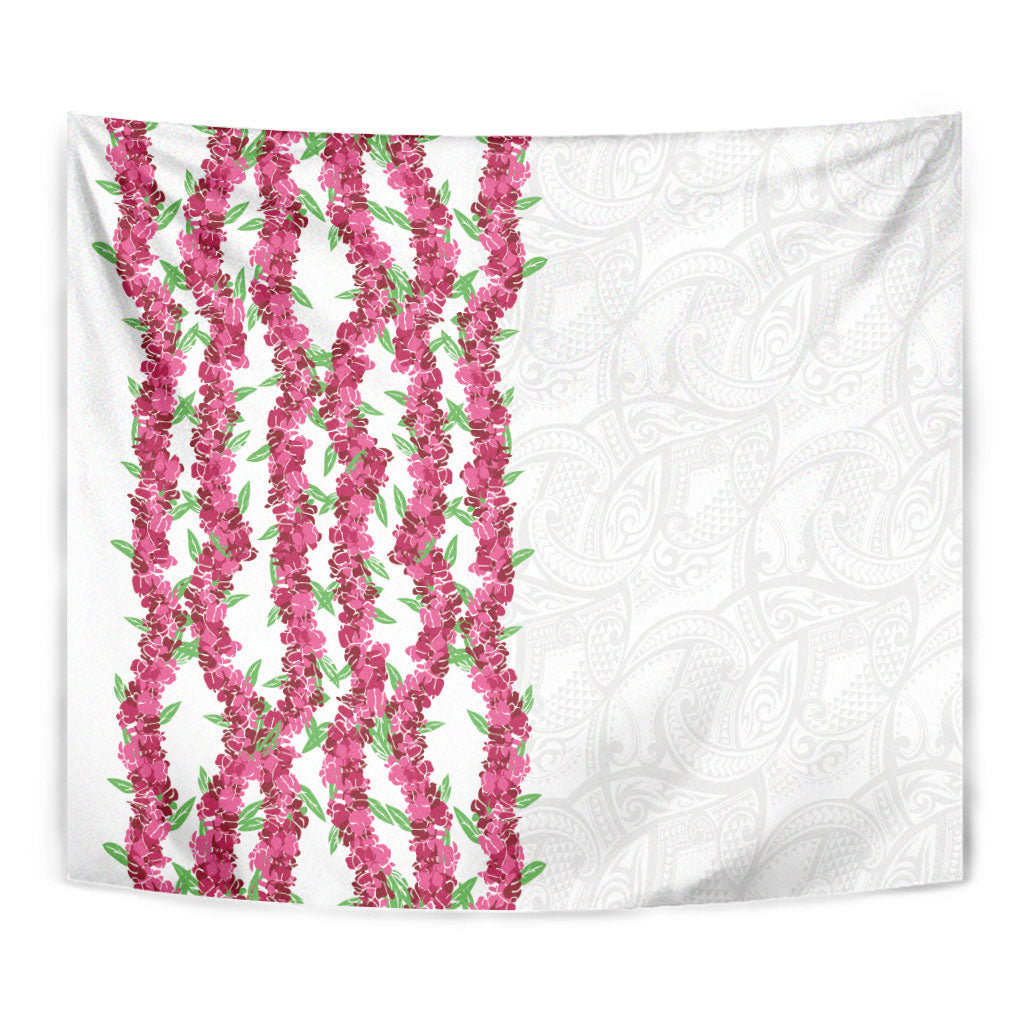 Hawaii Aalii Lei Tapestry Aalii Ku Makani