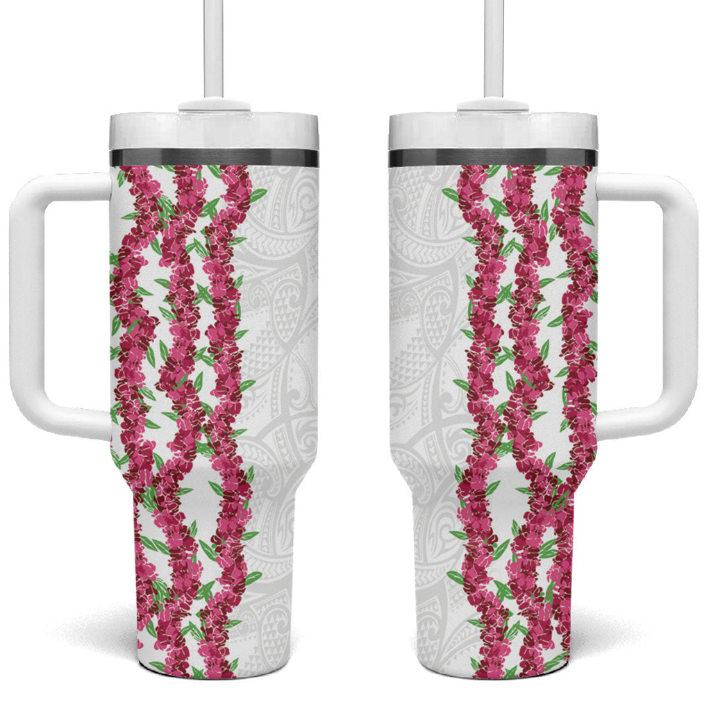 Hawaii Aalii Lei Tumbler With Handle Aalii Ku Makani