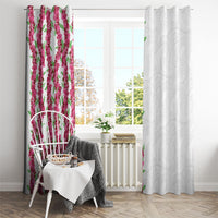 Hawaii Aalii Lei Window Curtain Aalii Ku Makani