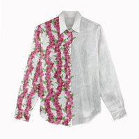 Hawaii Aalii Lei Women Casual Shirt Aalii Ku Makani