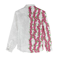 Hawaii Aalii Lei Women Casual Shirt Aalii Ku Makani