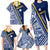 Nauru Independence Day Family Matching Long Sleeve Bodycon Dress and Hawaiian Shirt Repubrikin Naoero Gods Will First LT01 - Polynesian Pride