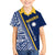 Nauru Independence Day Family Matching Puletasi Dress and Hawaiian Shirt Repubrikin Naoero Gods Will First LT01 Son's Shirt Blue - Polynesian Pride