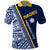 Nauru Independence Day Polo Shirt Repubrikin Naoero Gods Will First LT01 Blue - Polynesian Pride