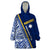 Nauru Independence Day Wearable Blanket Hoodie Repubrikin Naoero Gods Will First LT01 One Size Blue - Polynesian Pride