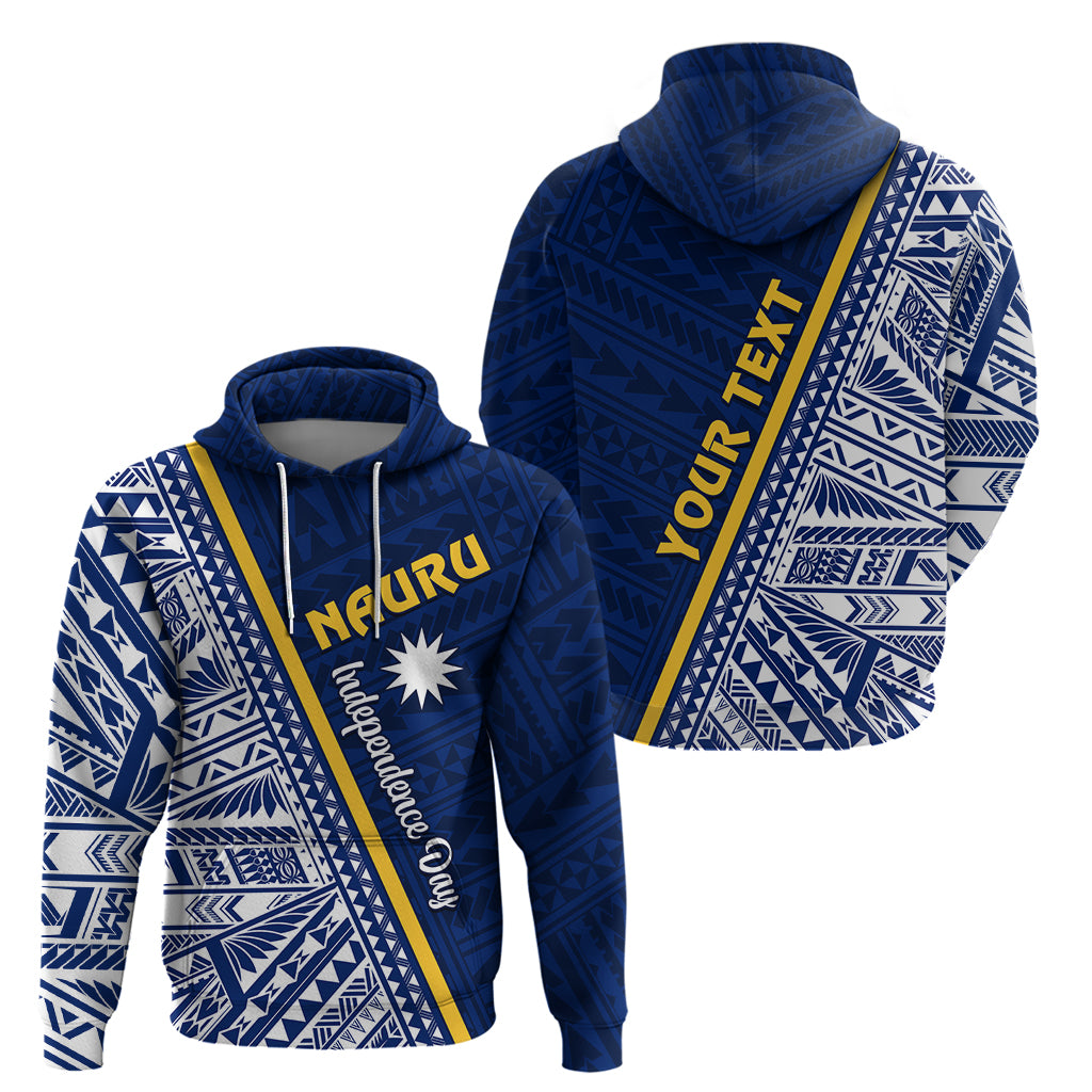 Nauru Independence Day Zip Hoodie Repubrikin Naoero Gods Will First LT01 - Polynesian Pride