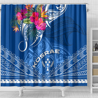Kosrae Constitution Day Shower Curtain Kusaie Special Style LT01 - Polynesian Pride