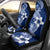 Hafa Adai Guam Car Seat Cover Polynesian Floral Blue Pattern LT01 - Polynesian Pride