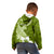 Hafa Adai Guam Kid Hoodie Polynesian Olive Green Blue Pattern LT01 - Polynesian Pride
