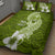 Hafa Adai Guam Quilt Bed Set Polynesian Olive Green Blue Pattern LT01 - Polynesian Pride