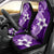 Hafa Adai Guam Car Seat Cover Polynesian Floral Purple Pattern LT01 - Polynesian Pride