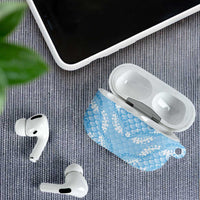 Baby Blue Mermaid Puakenikeni Maile Lei AirPods Case