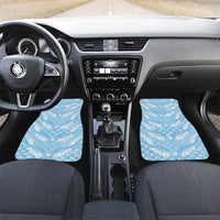 Baby Blue Mermaid Puakenikeni Maile Lei Car Mats