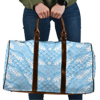 Baby Blue Mermaid Puakenikeni Maile Lei Travel Bag