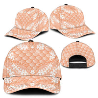 Apricot Mermaid Puakenikeni Maile Lei Classic Cap