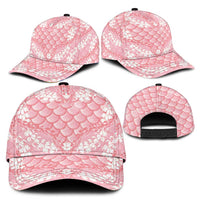Soft Pink Mermaid Puakenikeni Maile Lei Classic Cap