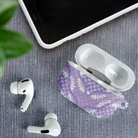 Lilac Mermaid Puakenikeni Maile Lei AirPods Case