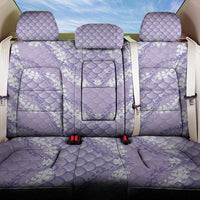 Lilac Mermaid Puakenikeni Maile Lei Back Car Seat Cover