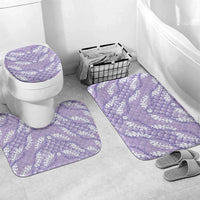Lilac Mermaid Puakenikeni Maile Lei Bathroom Set