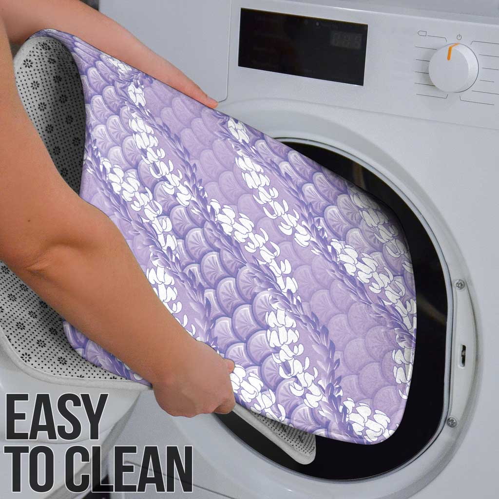 Lilac Mermaid Puakenikeni Maile Lei Bathroom Set