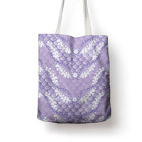Lilac Mermaid Puakenikeni Maile Lei Tote Bag LT01 - Polynesian Pride