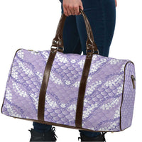 Lilac Mermaid Puakenikeni Maile Lei Travel Bag