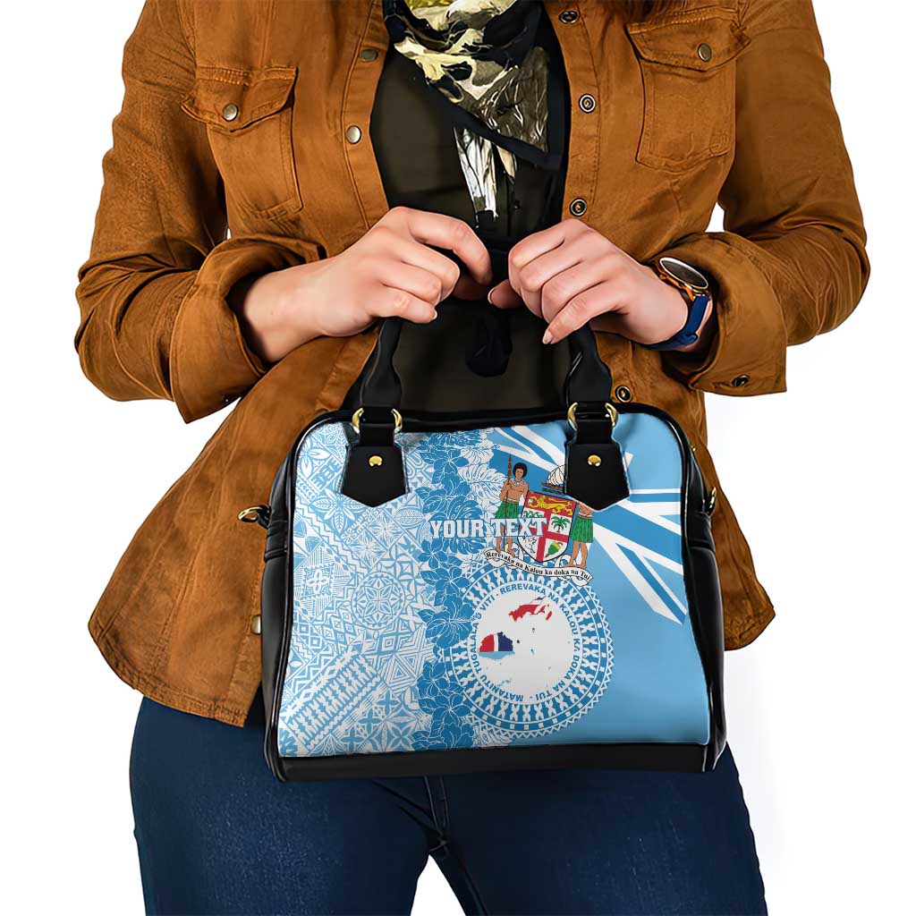 Tonga Shoulder Handbag - Polynesian Hibiscus Pattern