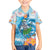 Personalized Hawaii Hula Girl Skeleton Dancing Kid Hawaiian Shirt Hibiscus Tribal Shark