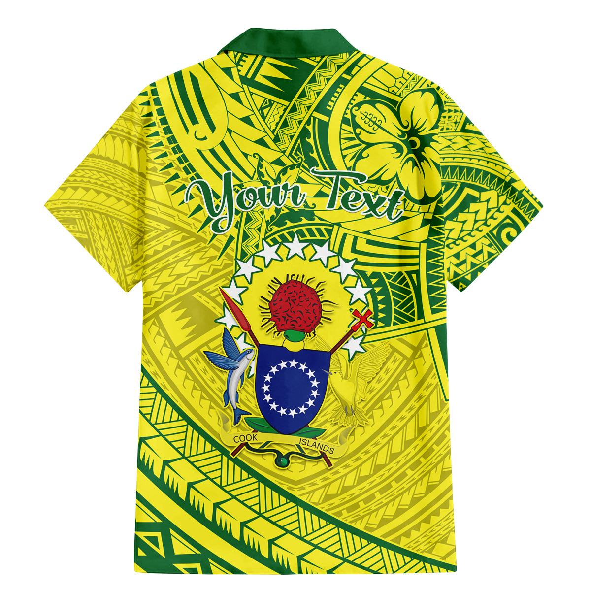 Kia Orana Cook Islands Family Matching Mermaid Dress and Hawaiian Shirt Turtle Yellow Green Polynesian Pattern LT01 - Polynesian Pride