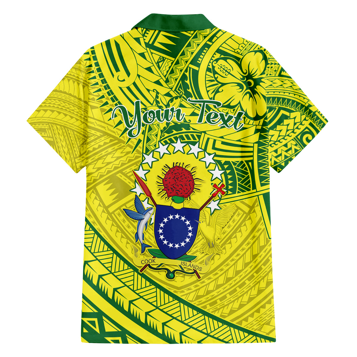 Kia Orana Cook Islands Family Matching Puletasi Dress and Hawaiian Shirt Turtle Yellow Green Polynesian Pattern LT01 - Polynesian Pride