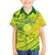 Kia Orana Cook Islands Family Matching Tank Maxi Dress and Hawaiian Shirt Turtle Yellow Green Polynesian Pattern LT01 Son's Shirt Green - Polynesian Pride