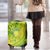 Kia Orana Cook Islands Luggage Cover Turtle Yellow Green Polynesian Pattern LT01 - Polynesian Pride