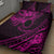 Kia Orana Cook Islands Quilt Bed Set Circle Stars With Floral Pink Pattern LT01 - Polynesian Pride