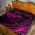 Kia Orana Cook Islands Quilt Bed Set Circle Stars With Floral Pink Pattern LT01 - Polynesian Pride