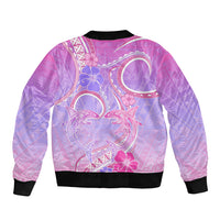 Polynesian Shark Valentine Bomber Jacket Sweet Unique Version LT01 - Polynesian Pride