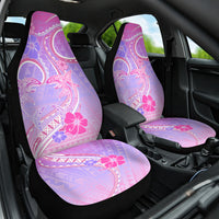 Polynesian Shark Valentine Car Seat Cover Sweet Unique Version