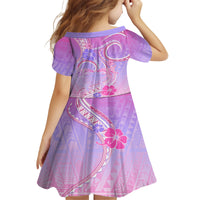 Polynesian Shark Valentine Family Matching Tank Maxi Dress and Hawaiian Shirt Sweet Unique Version LT01 - Polynesian Pride