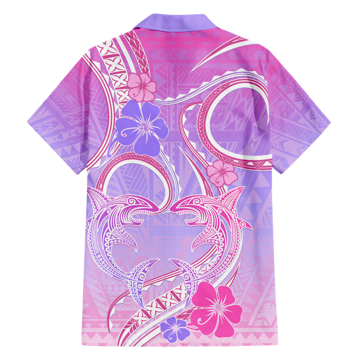 Polynesian Shark Valentine Hawaiian Shirt Sweet Unique Version LT01 - Polynesian Pride