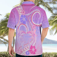 Polynesian Shark Valentine Hawaiian Shirt Sweet Unique Version LT01 - Polynesian Pride