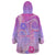 Polynesian Shark Valentine Wearable Blanket Hoodie Sweet Unique Version LT01 - Polynesian Pride